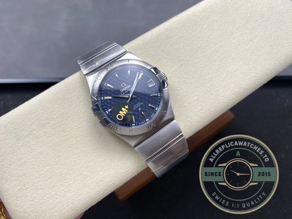 Replica Omega Constellation Blue Dial 38mm 123.10.38.21.03.001 - Swiss-Made Clone Watch