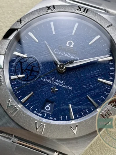 Replica Omega Constellation Blue Dial 41mm 131.30.41.21.99.003 - Budget Luxury Replica Watch