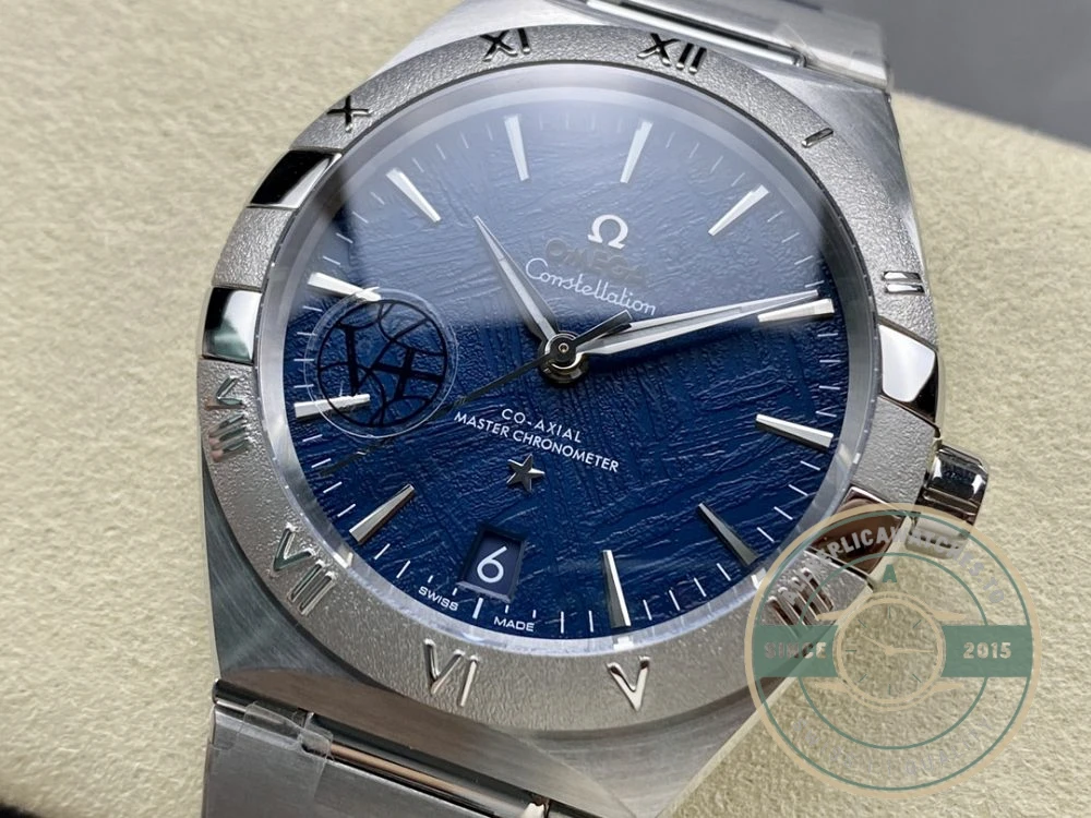 Replica Omega Constellation Blue Dial 41mm 131.30.41.21.99.003 - Budget Luxury Replica Watch
