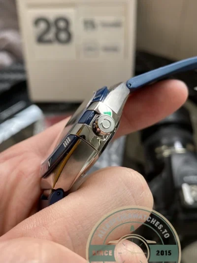 Replica Omega Constellation Blue Dial, Leather Strap 131.33.41.21.03.001 - Luxury Replica Watch