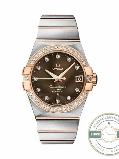Replica Omega Constellation Brown Dial 38mm 123.25.38.21.63.001 - 1:1 Swiss Replica Watch
