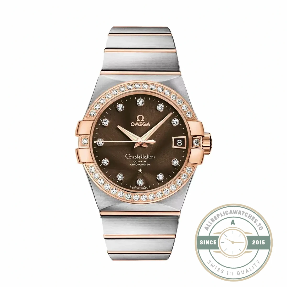 Replica Omega Constellation Brown Dial 38mm 123.25.38.21.63.001 - 1:1 Swiss Replica Watch