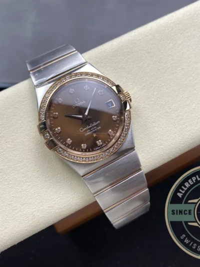 Replica Omega Constellation Brown Dial 38mm 123.25.38.21.63.001 - 1:1 Swiss Replica Watch