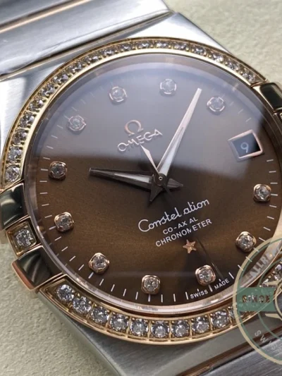 Replica Omega Constellation Brown Dial 38mm 123.25.38.21.63.001 - 1:1 Swiss Replica Watch