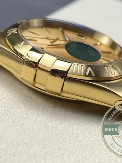 Replica Omega Constellation Full Gold 38mm 123.50.38.21.08.001 - Affordable Luxury Replica Timepiece