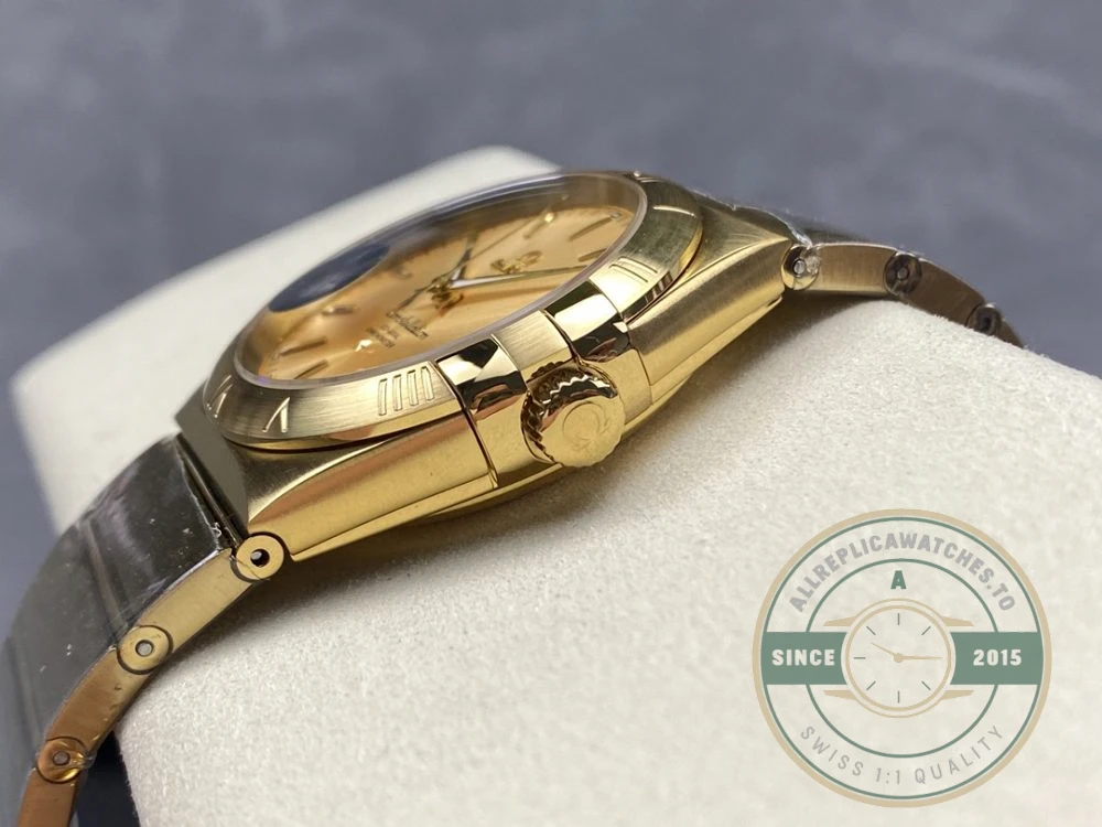 Replica Omega Constellation Full Gold 38mm 123.50.38.21.08.001 - Best Quality Replica Watch