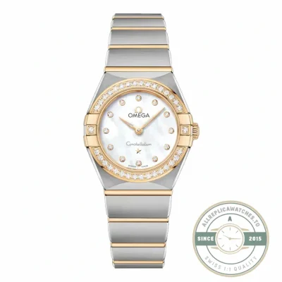 Replica Omega Constellation Gold, 25mm 131.25.25.60.55.002 - Swiss-Made Clone Watch