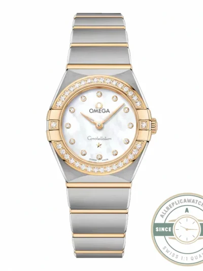 Replica Omega Constellation Gold, 25mm 131.25.25.60.55.002 - Swiss-Made Clone Watch