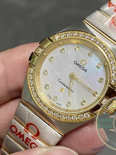 Replica Omega Constellation Gold, 25mm 131.25.25.60.55.002 - Premium Super Clone Watch