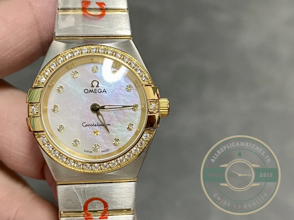 Replica Omega Constellation Gold, 25mm 131.25.25.60.55.002 - High-Grade Replica Watch