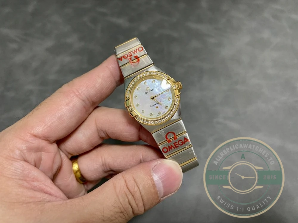 Replica Omega Constellation Gold, 25mm 131.25.25.60.55.002 - Budget Luxury Replica Watch