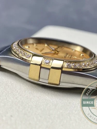 Replica Omega Constellation Gold Dial 38mm 123.25.38.21.58.001 - Affordable Luxury Replica Timepiece