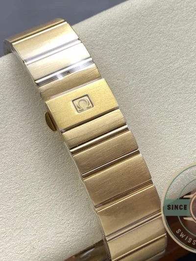 Replica Omega Constellation Gold, Diamond 38mm 123.55.38.21.58.001 - Swiss-Made Clone Watch