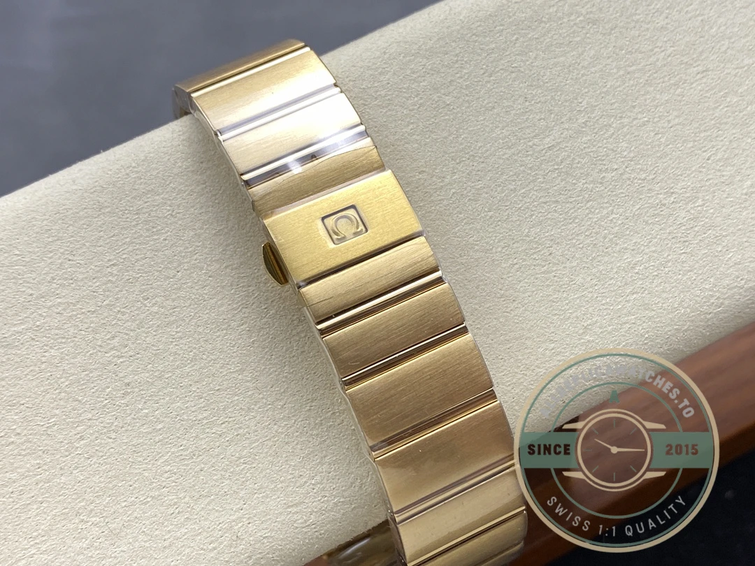 Replica Omega Constellation Gold, Diamond 38mm 123.55.38.21.58.001 - Swiss-Made Clone Watch