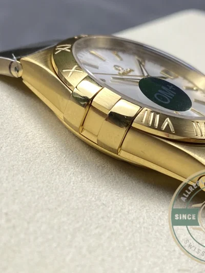 Replica Omega Constellation Gold, Silver 38mm 123.50.38.21.02.002 - Affordable Super Clone Watch