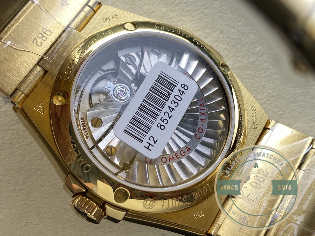 Replica Omega Constellation Gold, Silver 38mm 123.50.38.21.02.002 - Factory Super Clone Watch