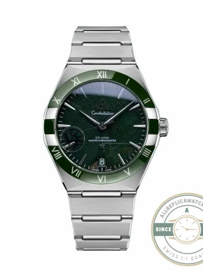 Replica Omega Constellation Green Dial 41mm 131.30.41.21.99.002 - Swiss Movement Replica Watch