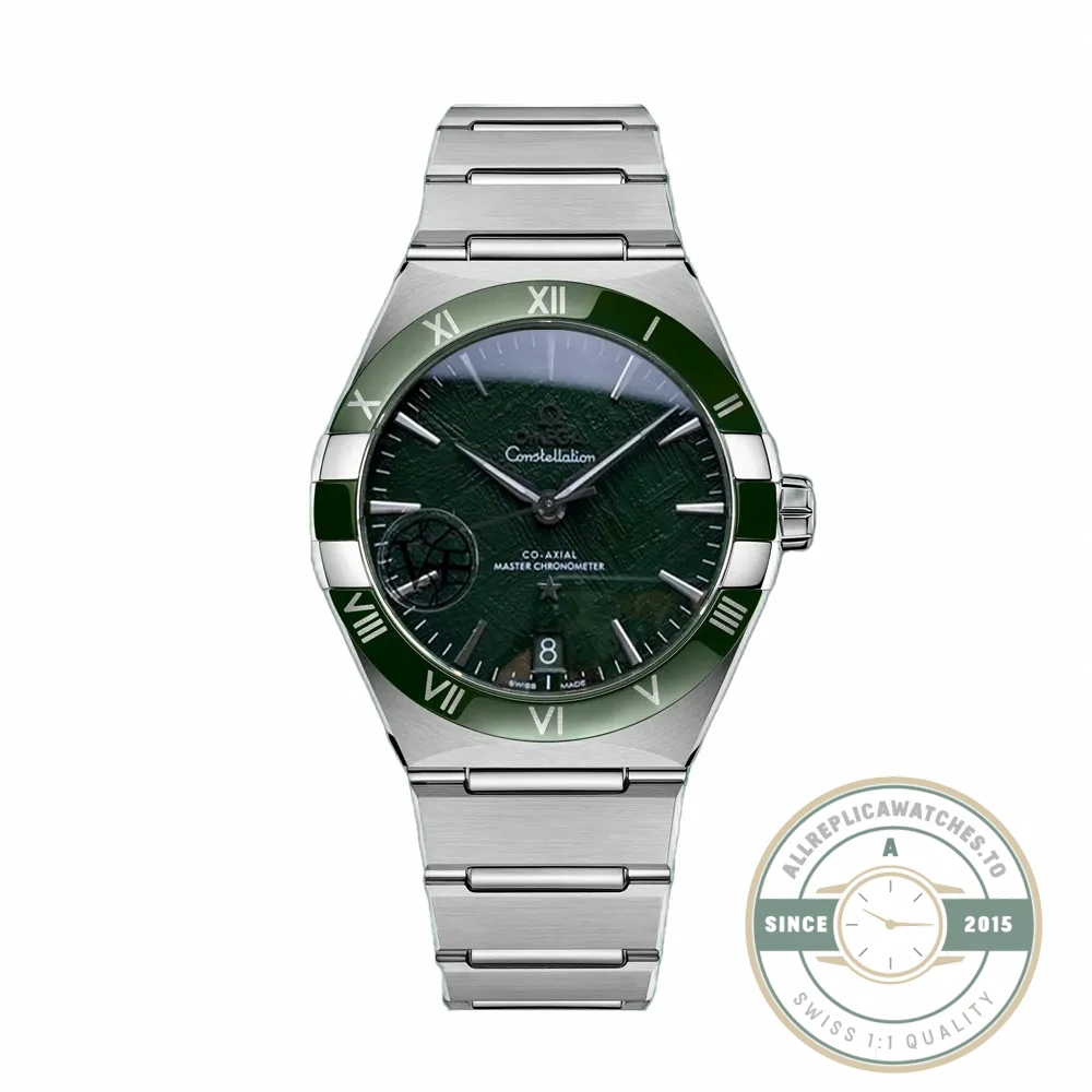 Replica Omega Constellation Green Dial 41mm 131.30.41.21.99.002 - Swiss Movement Replica Watch