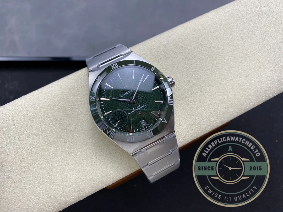 Replica Omega Constellation Green Dial 41mm 131.30.41.21.99.002 - Budget Luxury Replica Watch