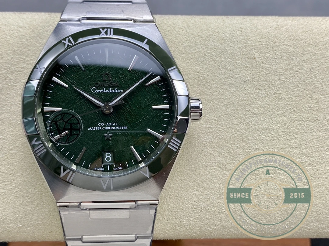 Replica Omega Constellation Green Dial 41mm 131.30.41.21.99.002 - High-Grade Replica Watch