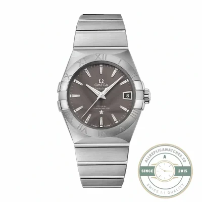 Replica Omega Constellation Grey Dial 38mm 123.10.38.21.06.001 - Swiss Movement Replica Watch