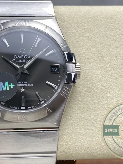 Replica Omega Constellation Grey Dial 38mm 123.10.38.21.06.001 - Affordable Super Clone Watch