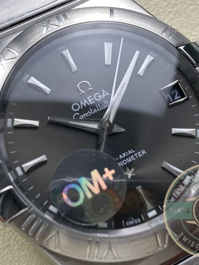 Replica Omega Constellation Grey Dial 38mm 123.10.38.21.06.001 - 1:1 Swiss Replica Watch