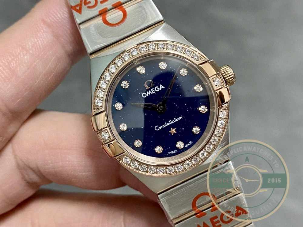 Replica Omega Constellation Night Sky Dial 25mm 131.25.25.60.53.001 - Factory Super Clone Watch