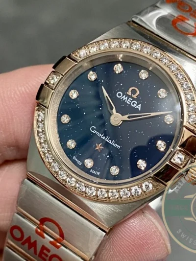 Replica Omega Constellation Night Sky Dial 25mm 131.25.25.60.53.001 - 1:1 Swiss Replica Watch