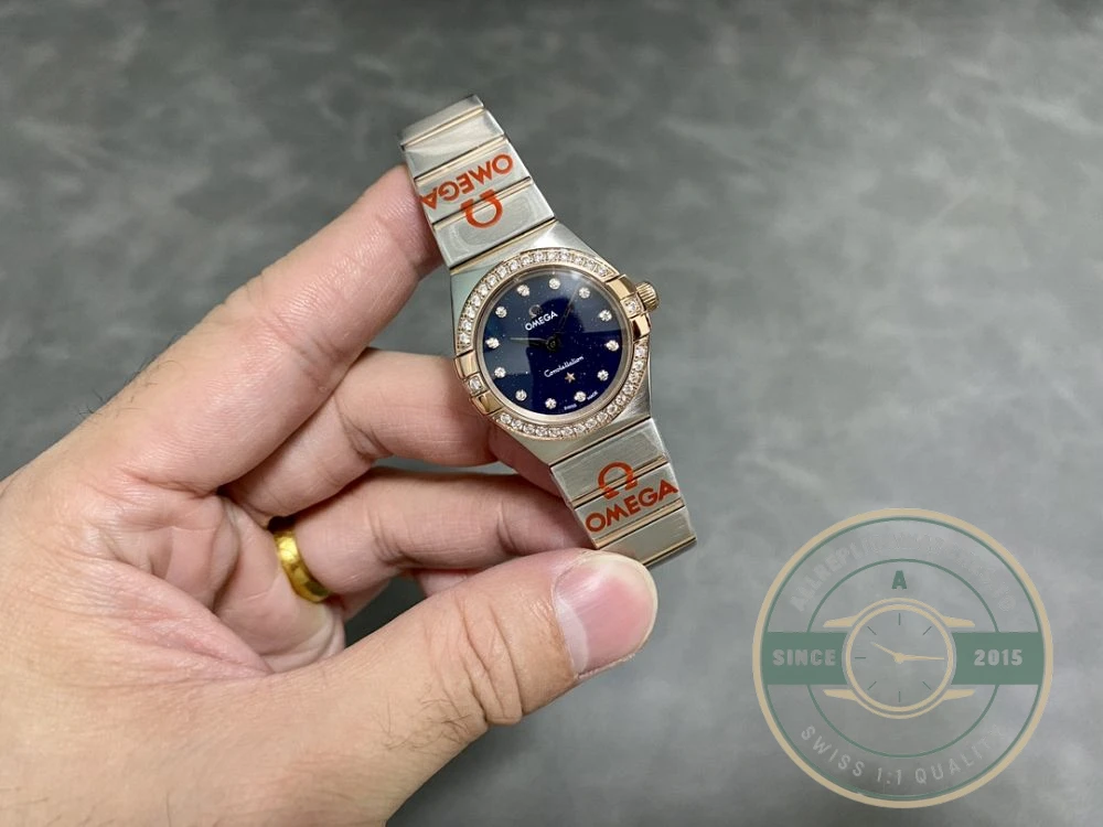 Replica Omega Constellation Night Sky Dial 25mm 131.25.25.60.53.001 - Luxury Replica Watch