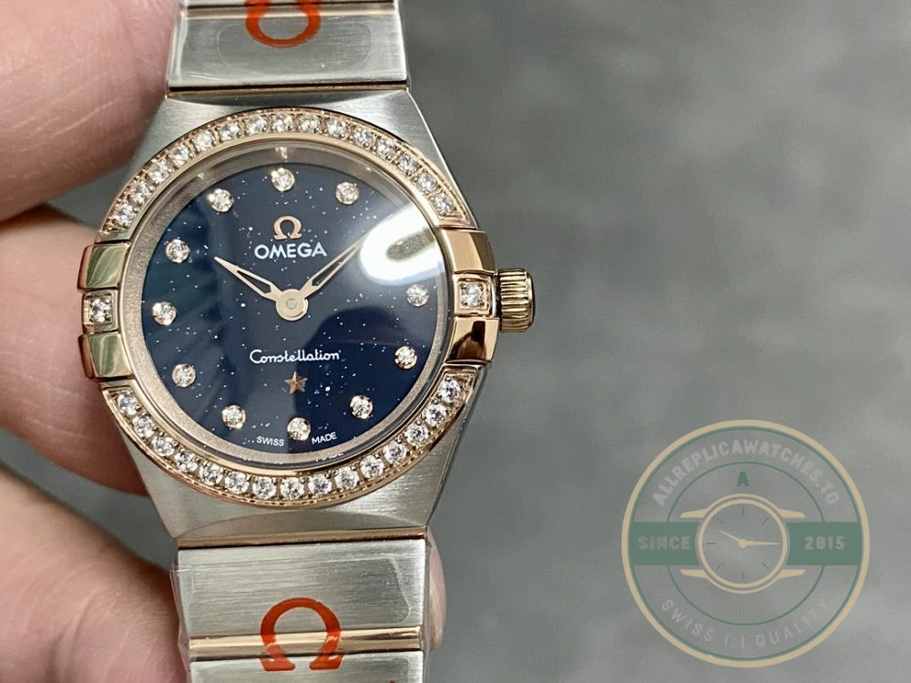 Replica Omega Constellation Night Sky Dial 25mm 131.25.25.60.53.001 - Luxury Replica Watch