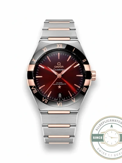 Replica Omega Constellation Red Dial 41mm 131.23.41.21.11.001 - Swiss Movement Replica Watch