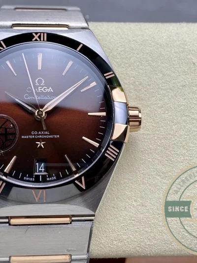 Replica Omega Constellation Red Dial 41mm 131.23.41.21.11.001 - Luxury Replica Watch