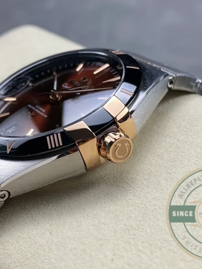 Replica Omega Constellation Red Dial 41mm 131.23.41.21.11.001 - Swiss Movement Replica Watch