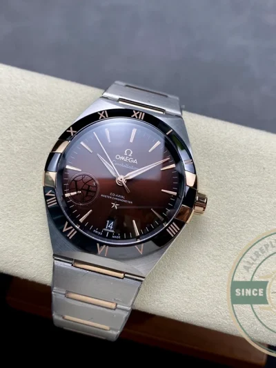 Replica Omega Constellation Red Dial 41mm 131.23.41.21.11.001 - Affordable Super Clone Watch