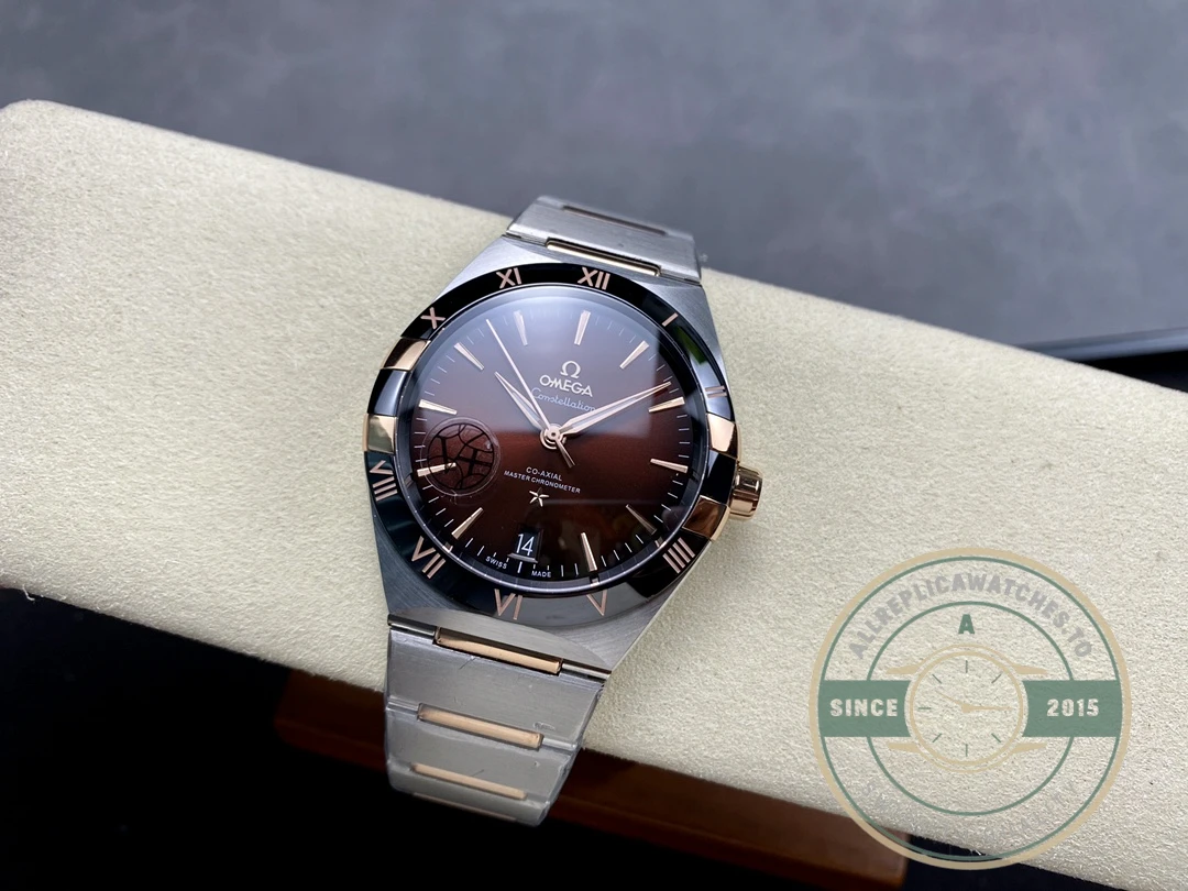 Replica Omega Constellation Red Dial 41mm 131.23.41.21.11.001 - Affordable Super Clone Watch