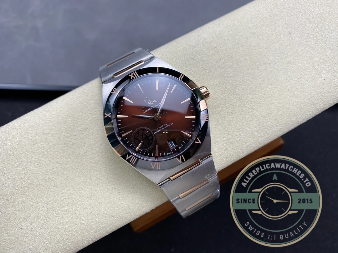 Replica Omega Constellation Red Dial 41mm 131.23.41.21.11.001 - Luxury Replica Watch