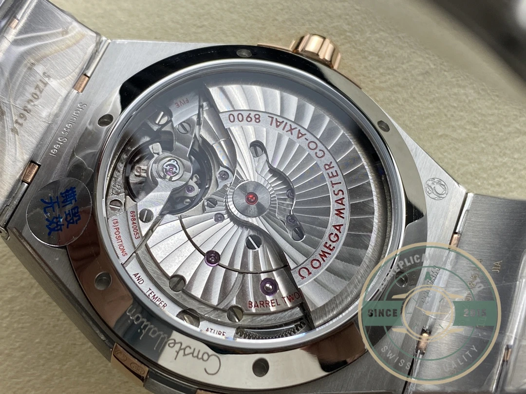 Replica Omega Constellation Red Dial 41mm 131.23.41.21.11.001 - Budget Luxury Replica Watch