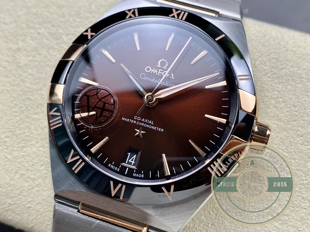Replica Omega Constellation Red Dial 41mm 131.23.41.21.11.001 - High-Grade Replica Watch