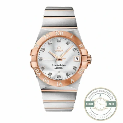 Replica Omega Constellation Rose Gold 38mm 123.25.38.21.52.003 - Swiss-Made Clone Watch