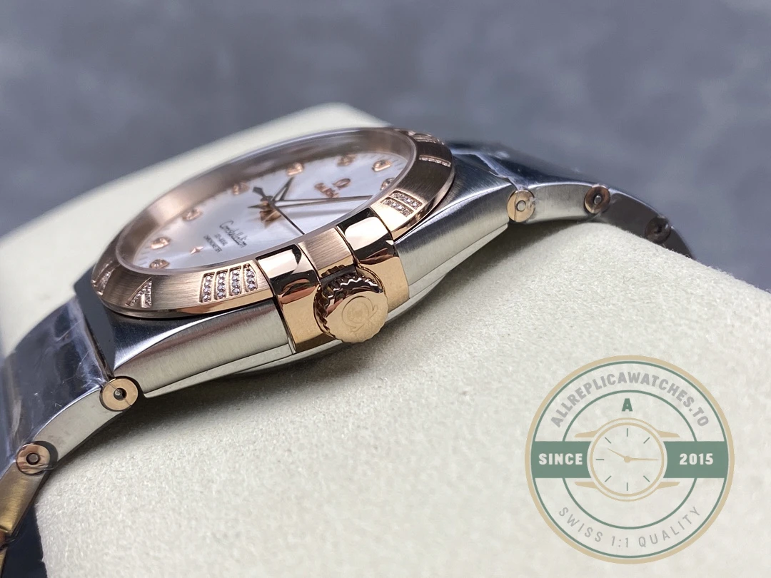Replica Omega Constellation Rose Gold 38mm 123.25.38.21.52.003 - Factory Super Clone Watch