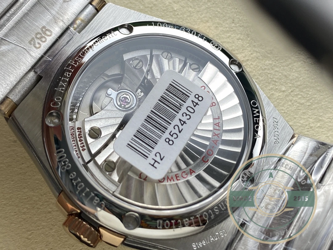Replica Omega Constellation Rose Gold 38mm 123.25.38.21.52.003 - Budget Luxury Replica Watch