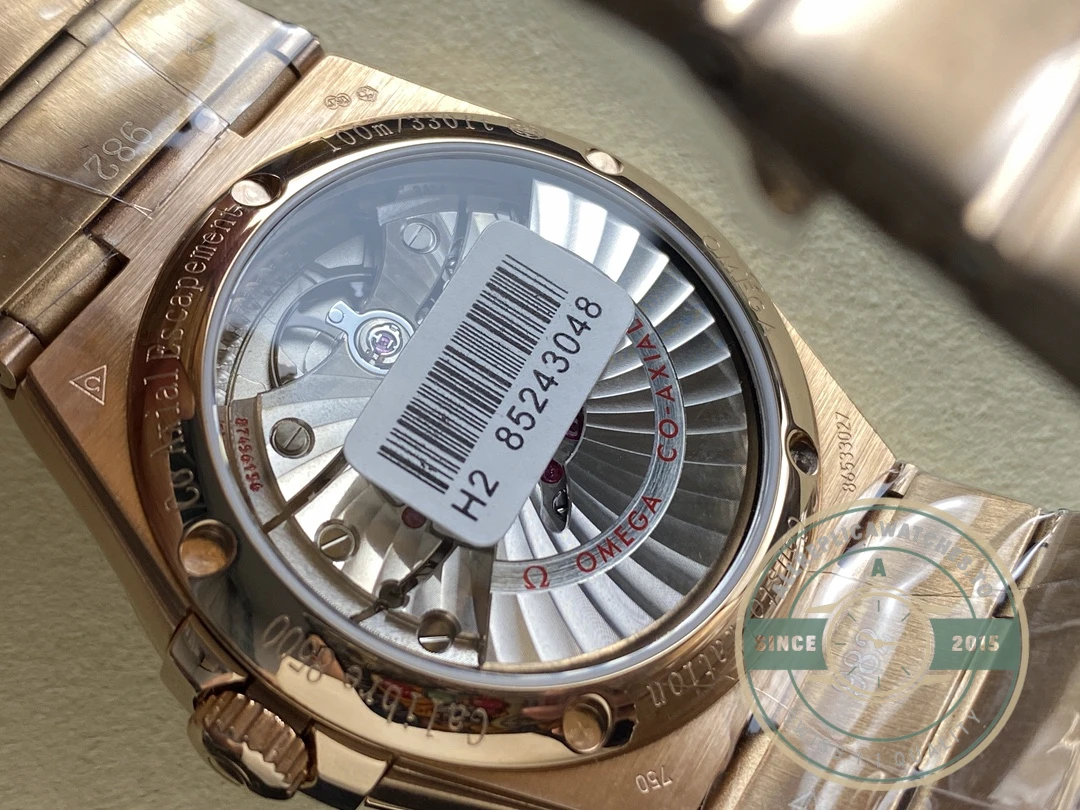 Replica Omega Constellation Rose Gold 38mm 123.55.38.21.52.007 - Affordable Super Clone Watch