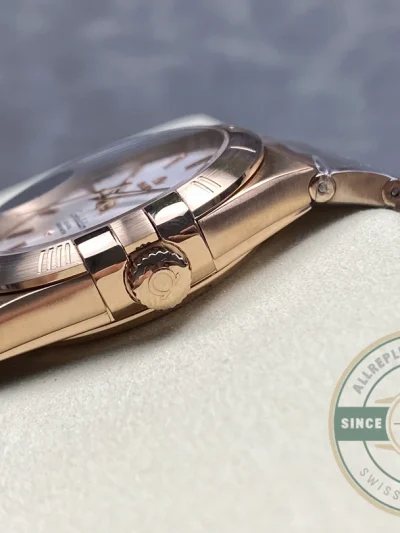 Replica Omega Constellation Rose Gold, White 38mm 123.50.38.21.02.001 - Affordable Super Clone Watch