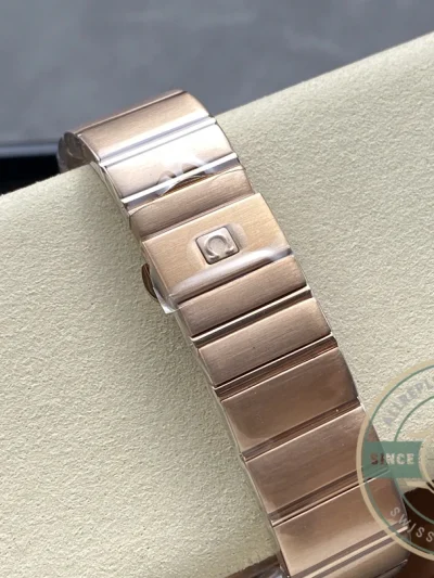 Replica Omega Constellation Rose Gold, White 38mm 123.50.38.21.02.001 - Factory Super Clone Watch
