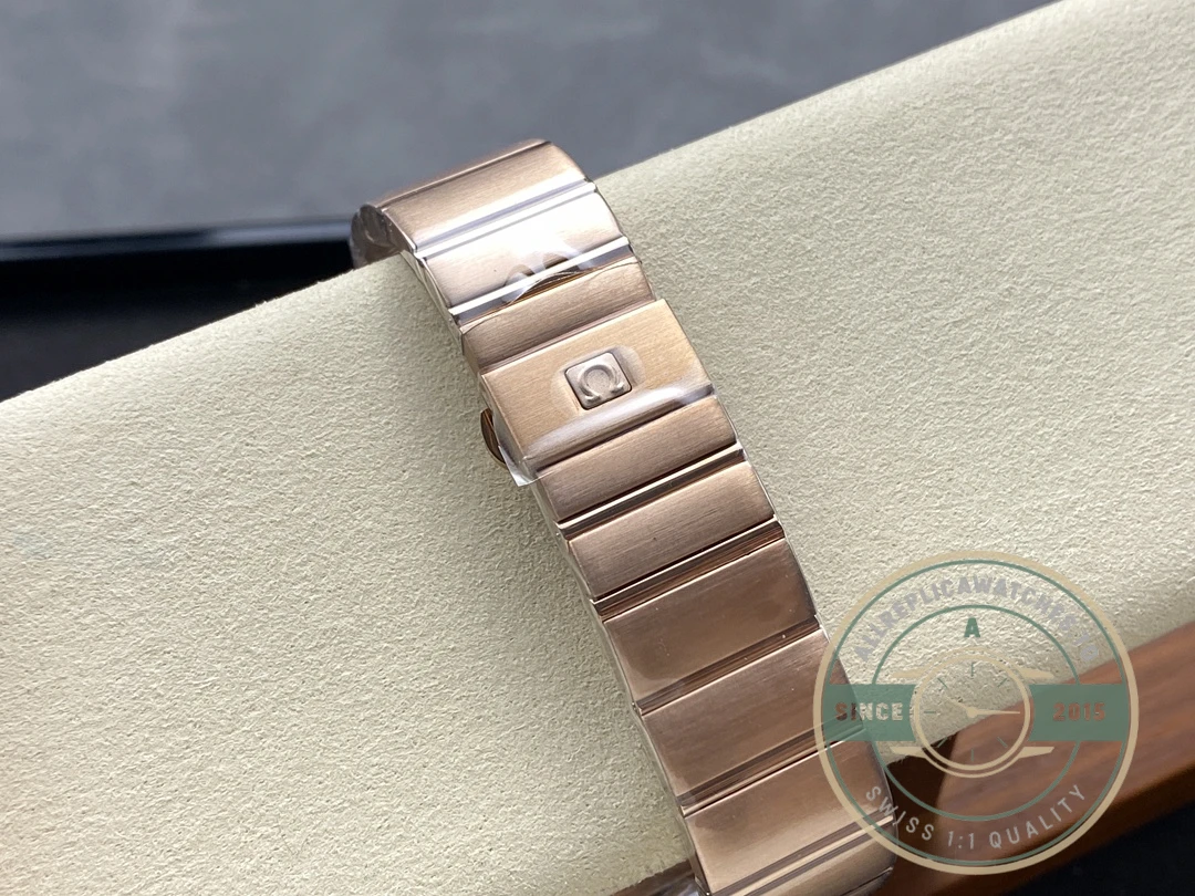 Replica Omega Constellation Rose Gold, White 38mm 123.50.38.21.02.001 - Factory Super Clone Watch