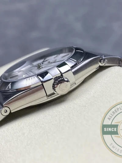 Replica Omega Constellation Silver 38mm 123.10.38.21.02.001 - High-Grade Replica Watch