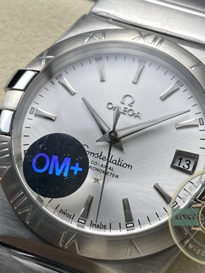 Replica Omega Constellation Silver 38mm 123.10.38.21.02.001 - 1:1 Swiss Replica Watch