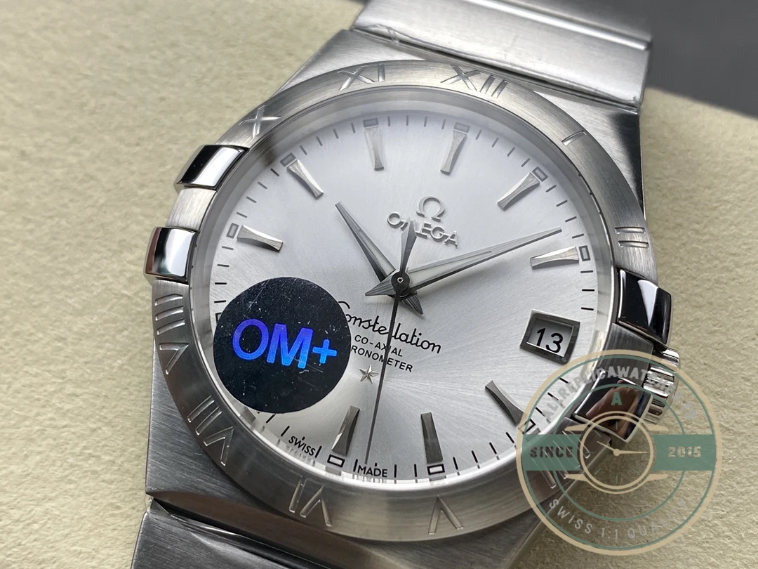 Replica Omega Constellation Silver 38mm 123.10.38.21.02.001 - 1:1 Swiss Replica Watch