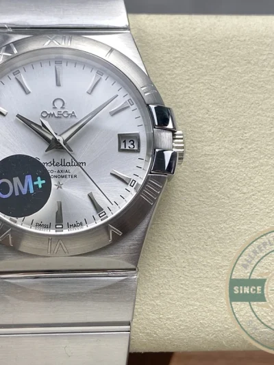 Replica Omega Constellation Silver 38mm 123.10.38.21.02.001 - Best Quality Replica Watch
